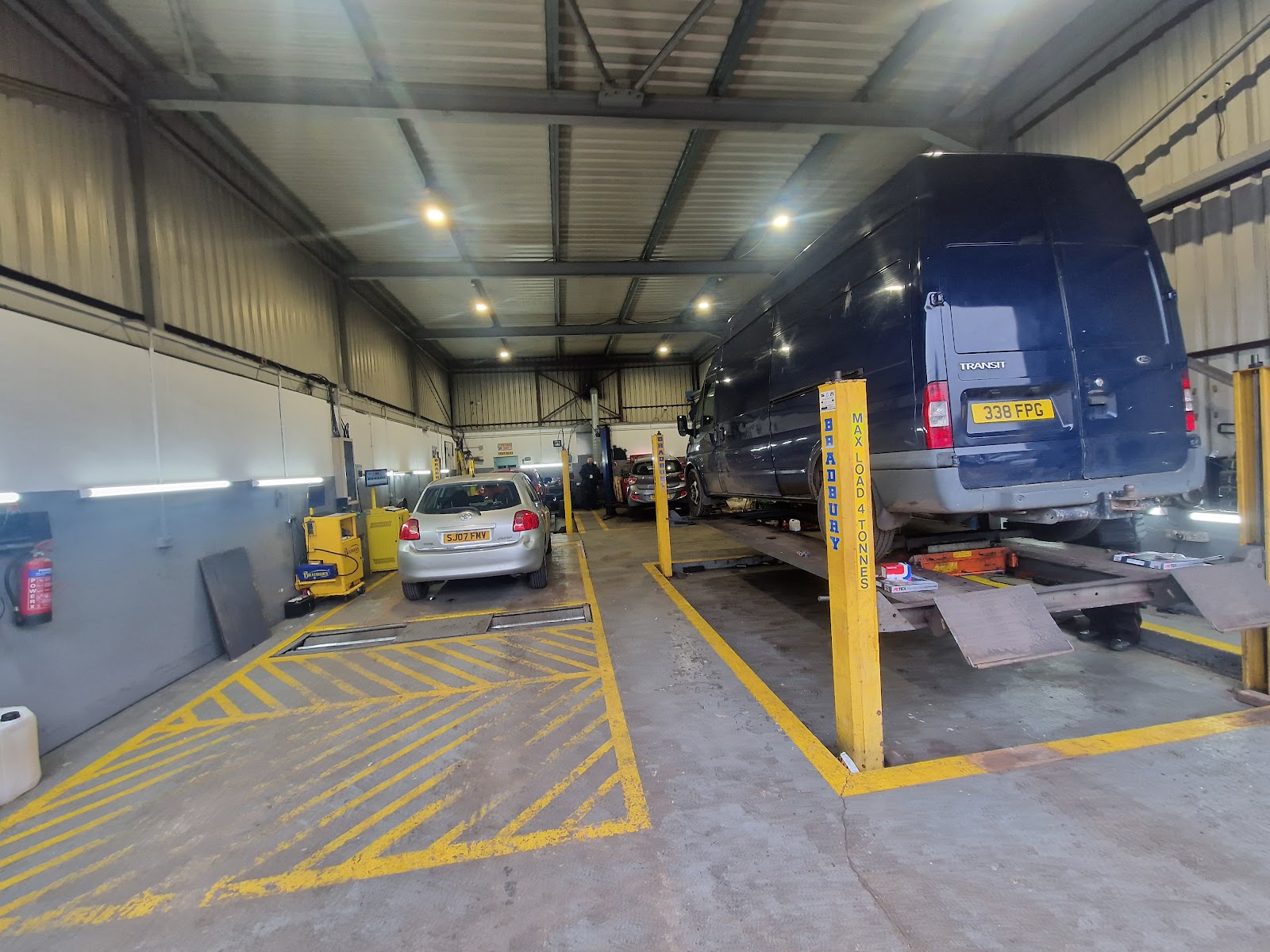 The Heartlands Auto Centre workshop on Hob Moor Road, Small Heath